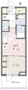 パークシティ中野ザタワーエアーズ 506 間取り図