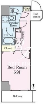 フレールコート錦糸公園 605 間取り図