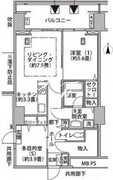 東雲キャナルコートCODAN 17-403 間取り図