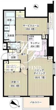 KDXレジデンス日本橋水天宮 907 間取り図