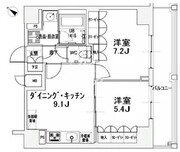 エスティメゾン王子 1302 間取り図