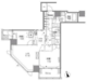 レジディアタワー目黒不動前 2110 間取り図