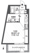 蔵創新中野bow 103 間取り図