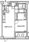 ブリリアイスト代々木上原 110 間取り図
