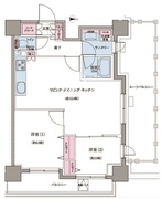 クレヴィアリグゼ世田谷松陰神社前 901 間取り図