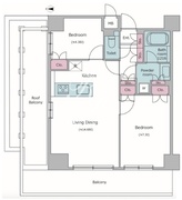 レジディア杉並方南町 506 間取り図