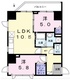 ザ・グランキース 301 間取り図