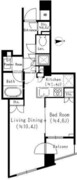 パークリュクス三宿 302 間取り図