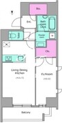 ドゥーエ蒲田南 201 間取り図