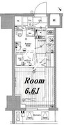 メイクスデザイン池袋 705 間取り図