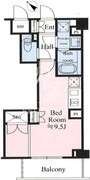 テラス都立大学 202 間取り図