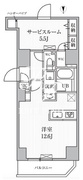 エスレジデンス入谷アレシア 901 間取り図