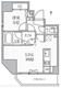 エスレジデンス入谷アレシア 1202 間取り図