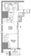 ザ・パークハビオSOHO新宿御苑 1001 間取り図