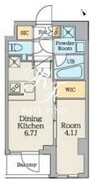 クレストコート南長崎 403 間取り図