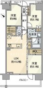 プラウドシティ方南町 5階71.83㎡ 間取り図
