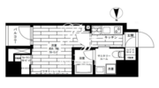 グランドコンシェルジュ蔵前 1302 間取り図