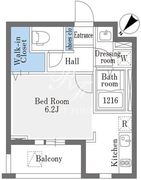 ラドゥセール巣鴨イースト 111 間取り図