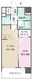 シーズンフラッツ杉並井草 201 間取り図