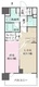 シーズンフラッツ杉並井草 402 間取り図