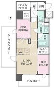 シーズンフラッツ杉並井草 702 間取り図
