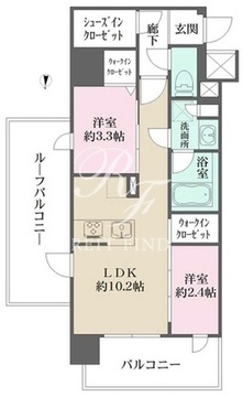 シーズンフラッツ杉並井草 702 間取り図