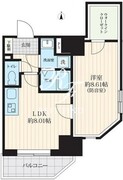 プライムブリス森下スタジオ 401 間取り図