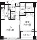 クリオ渋谷ラ・モード 407 間取り図