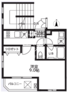 ビアンフェ入谷 501 間取り図