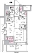 シーフォルム北千住 201 間取り図