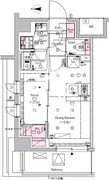 シーフォルム北千住 301 間取り図