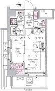 シーフォルム北千住 401 間取り図