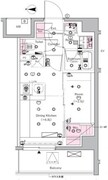 シーフォルム北千住 202 間取り図