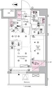 シーフォルム北千住 402 間取り図