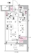 シーフォルム北千住 502 間取り図
