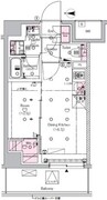 シーフォルム北千住 204 間取り図