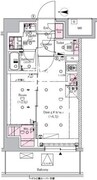 シーフォルム北千住 704 間取り図