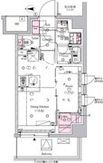 シーフォルム北千住 705 間取り図