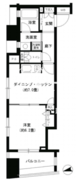 パークキューブ浅草田原町 302 間取り図