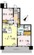 ロイヤルパークス豊洲 635 間取り図