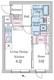デュオメゾン池袋オヴェスト 101 間取り図