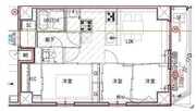 エスグランデ大島ガーデンテラス 401 間取り図