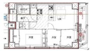 エスグランデ大島ガーデンテラス 601 間取り図