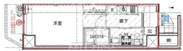 エスグランデ大島ガーデンテラス 103 間取り図