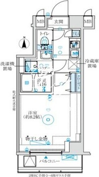 MAXIV練馬DUE 302 間取り図