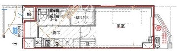 エスグランデ大島ガーデンテラス 204 間取り図