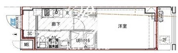 エスグランデ大島ガーデンテラス 402 間取り図
