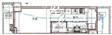 エスグランデ大島ガーデンテラス 605 間取り図