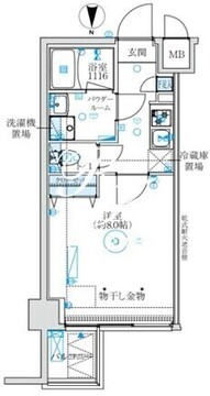 MAXIV練馬DUE 405 間取り図