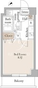 グランカーサお花茶屋 311 間取り図
